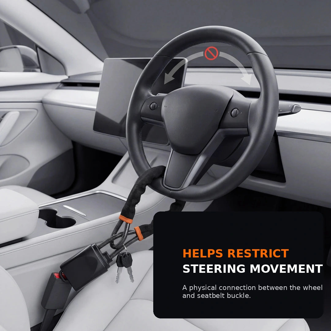 SteerFort™ Anti-Theft Steering Wheel Lock